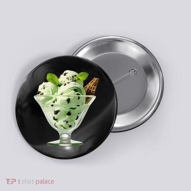 Ice Cream Softball & Baseball Button