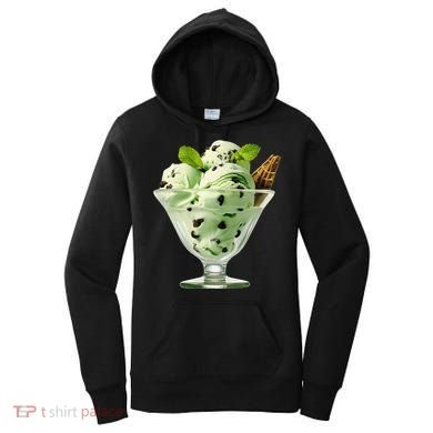 Ice Cream Softball & Baseball Women's Hoodie
