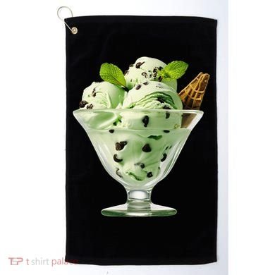 Ice Cream Softball & Baseball Golf Towel