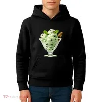 Ice Cream Softball & Baseball Kids Hoodie thumb 4