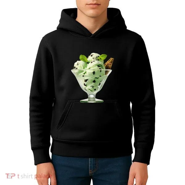 Ice Cream Softball & Baseball Kids Hoodie