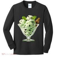 Ice Cream Softball & Baseball Kids Long Sleeve Shirt thumb 0