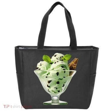 Ice Cream Softball & Baseball Tote Bag
