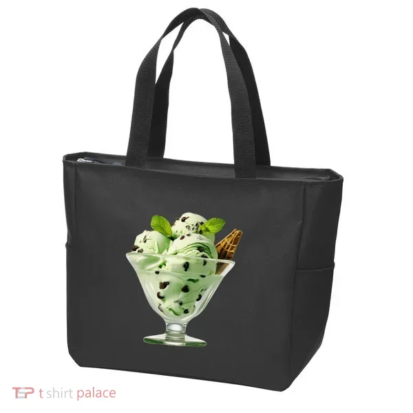 Ice Cream Softball & Baseball Tote Bag