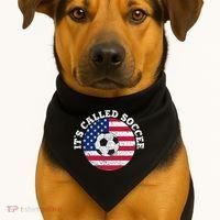 it's called soccer USA-Made Doggie Bandana thumb 1