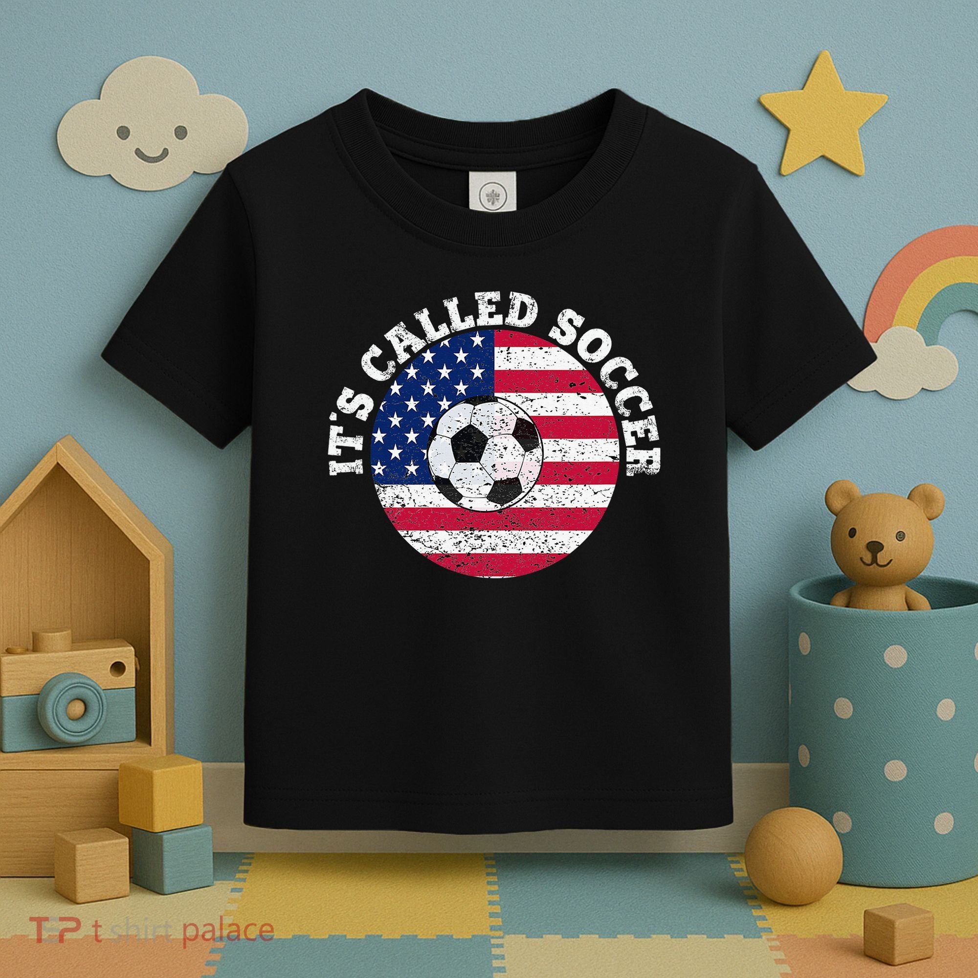 it's called soccer Toddler T-Shirt