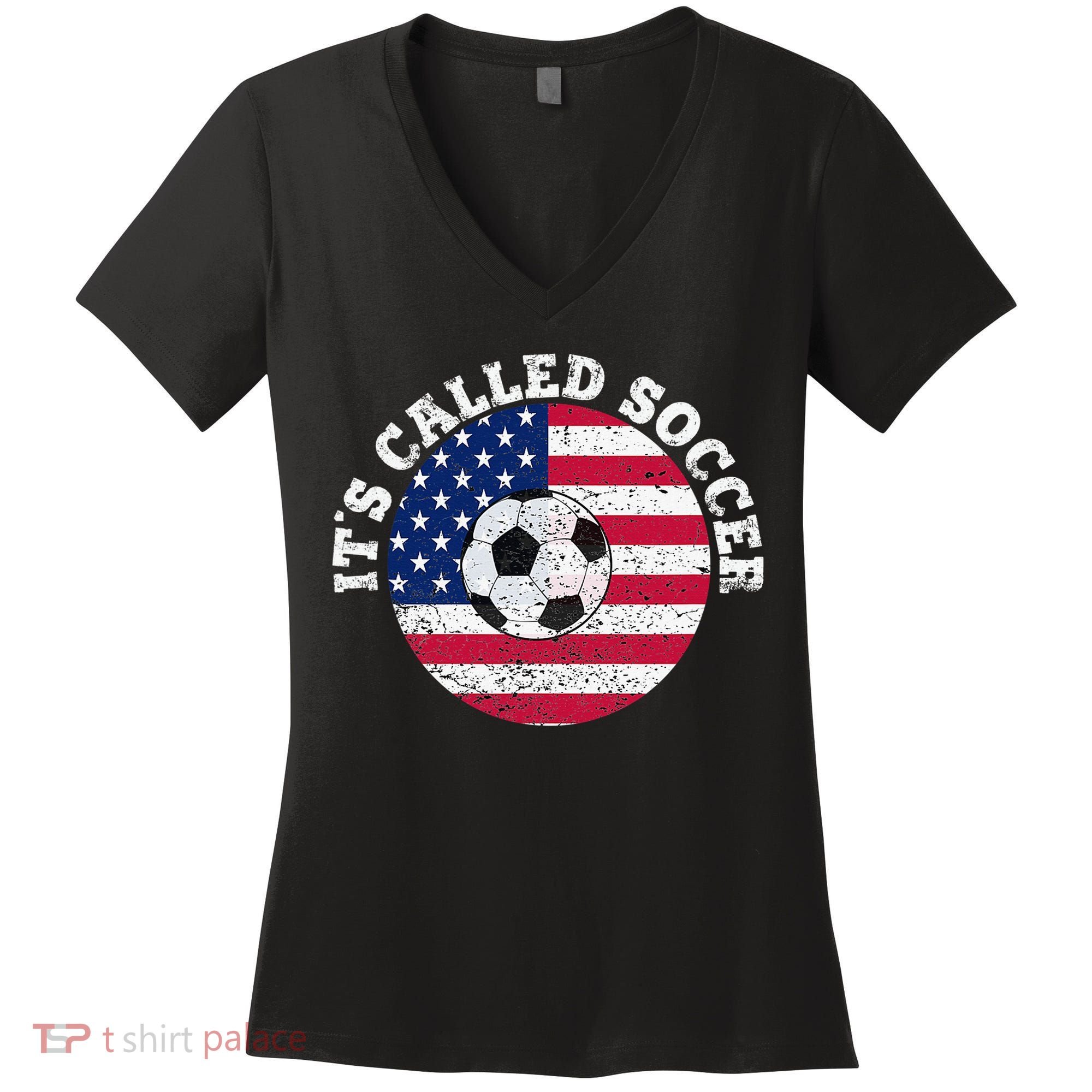 it's called soccer Women's V-Neck T-Shirt
