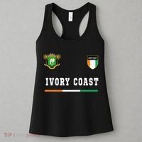 Ivory Coast Sportsoccer Jersey Flag Football Women's Tank Top thumb 3