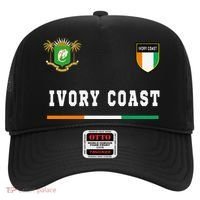 Ivory Coast Sportsoccer Jersey Flag Football Hat thumb 0