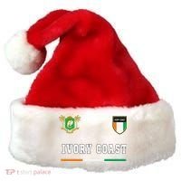 Ivory Coast Sportsoccer Jersey Flag Football Santa Hat thumb 0