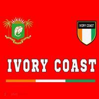 Ivory Coast Sportsoccer Jersey Flag Football Santa Hat thumb 1