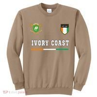 Ivory Coast Sportsoccer Jersey Flag Football Sweatshirt thumb 0