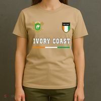 Ivory Coast Sportsoccer Jersey Flag Football T-Shirt thumb 4
