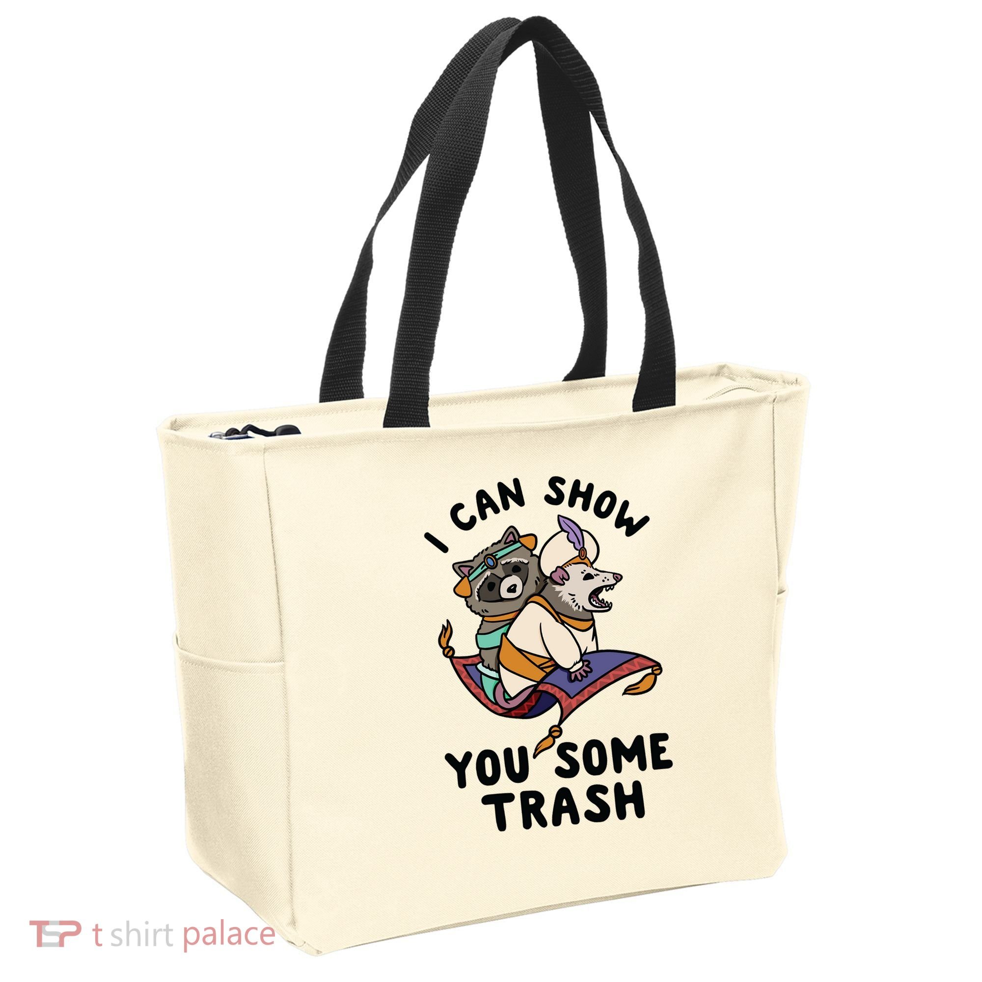 I Can Show You Some Trash, Funny Raccoon And Possum Tote Bag