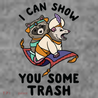 I Can Show You Some Trash, Funny Raccoon And Possum Toddler Hoodie thumb 2