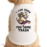 I Can Show You Some Trash, Funny Raccoon And Possum Doggie Tank thumb 0
