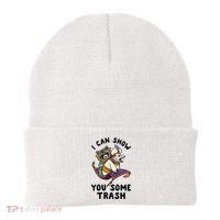 I Can Show You Some Trash, Funny Raccoon And Possum Beanie thumb 0
