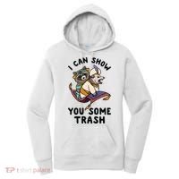 I Can Show You Some Trash, Funny Raccoon And Possum Women's Hoodie thumb 0
