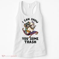I Can Show You Some Trash, Funny Raccoon And Possum Women's Tank Top thumb 0