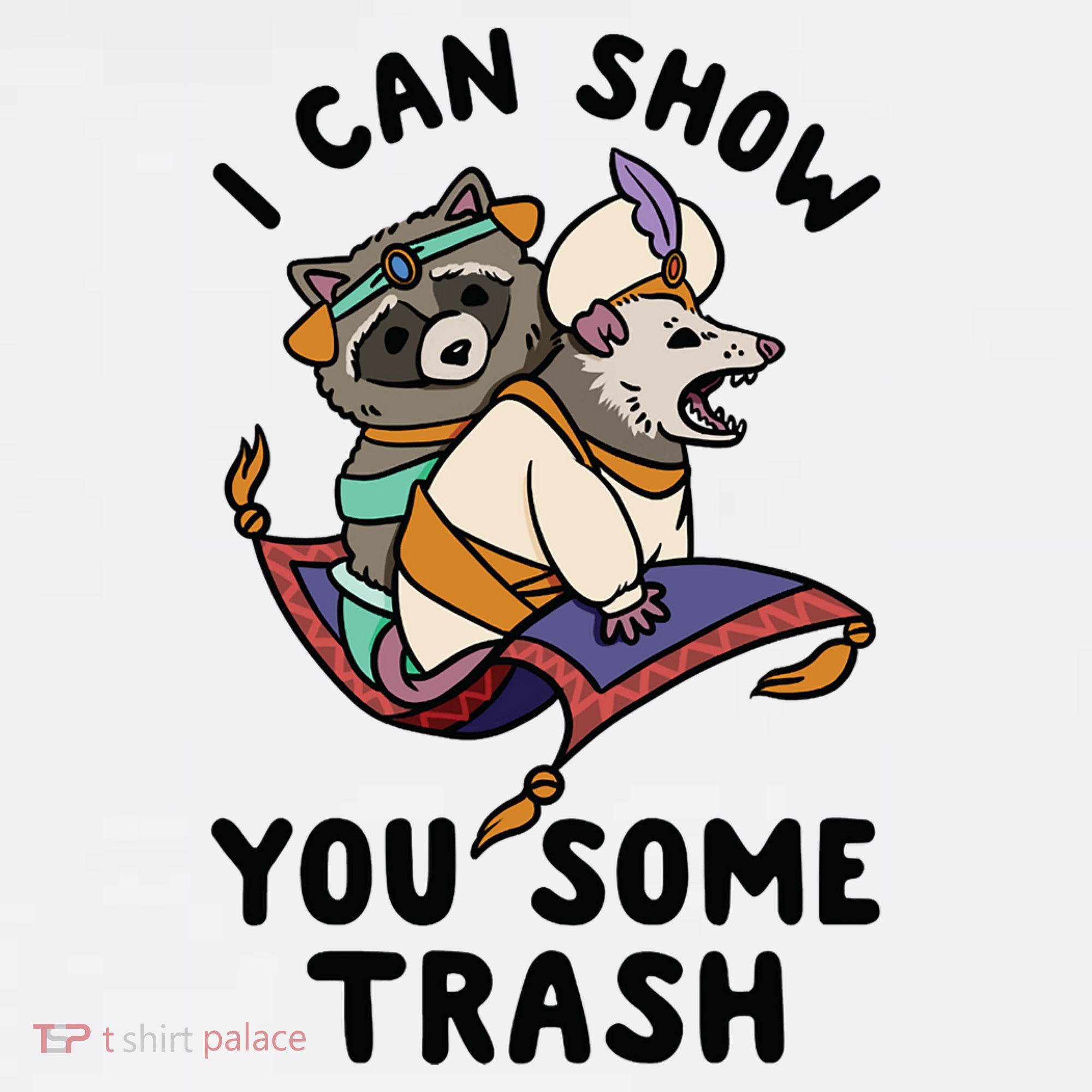I Can Show You Some Trash, Funny Raccoon And Possum Women's Tank Top