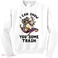 I Can Show You Some Trash, Funny Raccoon And Possum Kids Sweatshirt thumb 0