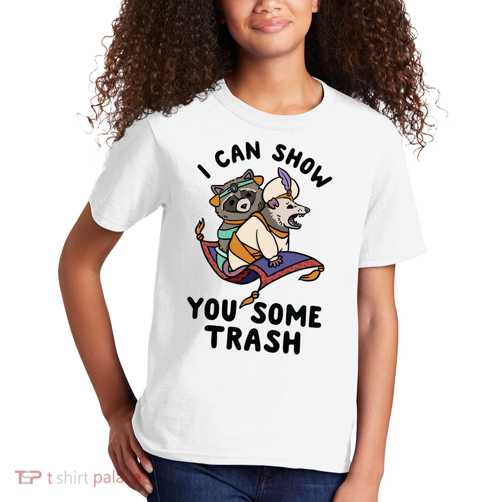 I Can Show You Some Trash, Funny Raccoon And Possum Kids T-Shirt