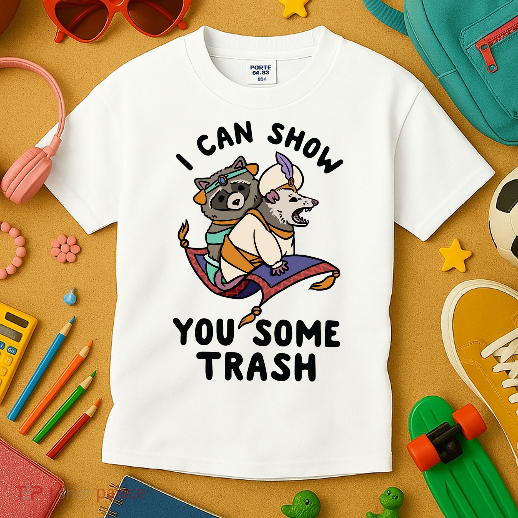 I Can Show You Some Trash, Funny Raccoon And Possum Kids T-Shirt