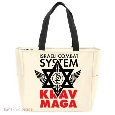 Israeli Combat System Krav Maga Tote Bag