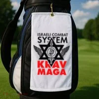 Israeli Combat System Krav Maga Golf Towel thumb 2