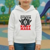 Israeli Combat System Krav Maga Kids Hoodie thumb 3
