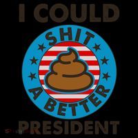 I Could Shit A Better President Poop Emblem Coffee Mug thumb 5
