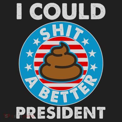 I Could Shit A Better President Poop Emblem Tumbler