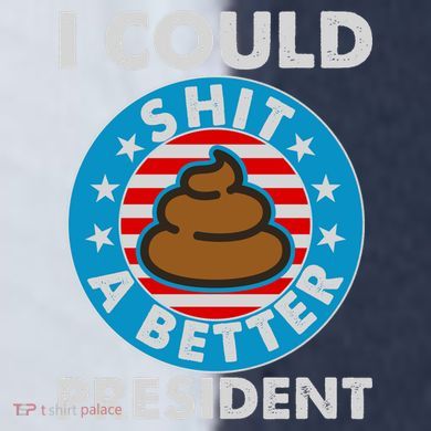 I Could Shit A Better President Poop Emblem Sport-Tek Competitor United Soccer Jersey