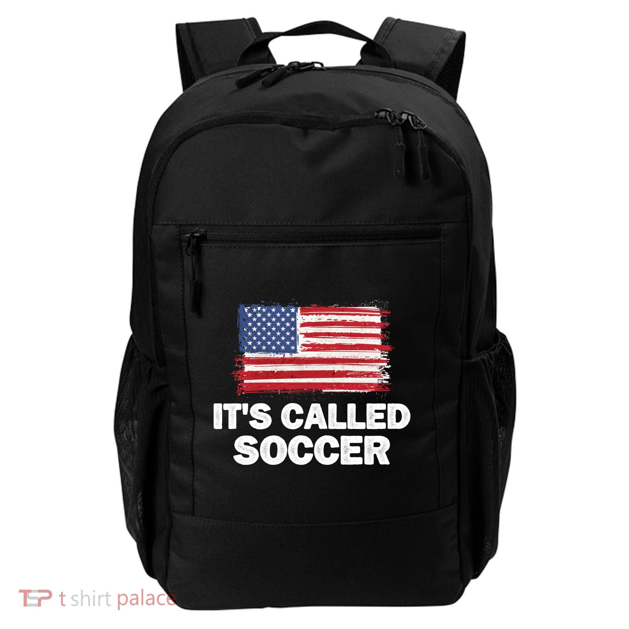 It's Called Soccer World Usa Football Cup Backpack