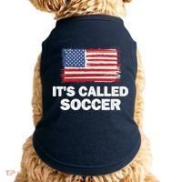 It's Called Soccer World Usa Football Cup Doggie Tank thumb 0