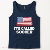 It's Called Soccer World Usa Football Cup Tank Top thumb 2