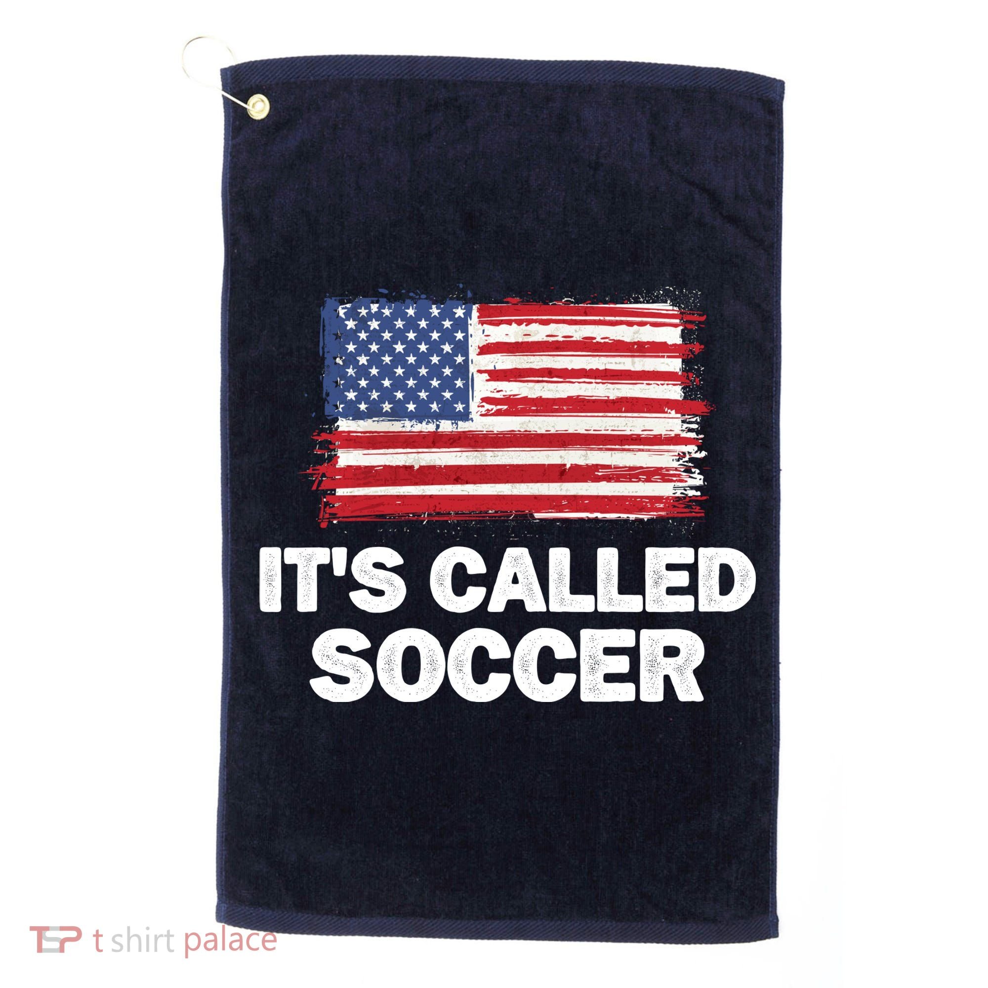 It's Called Soccer World Usa Football Cup Golf Towel