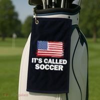 It's Called Soccer World Usa Football Cup Golf Towel thumb 2