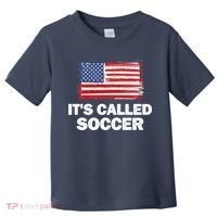 It's Called Soccer World Usa Football Cup Toddler T-Shirt thumb 0