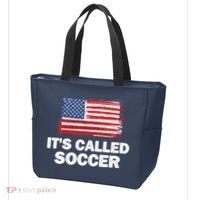It's Called Soccer World Usa Football Cup Tote Bag thumb 3