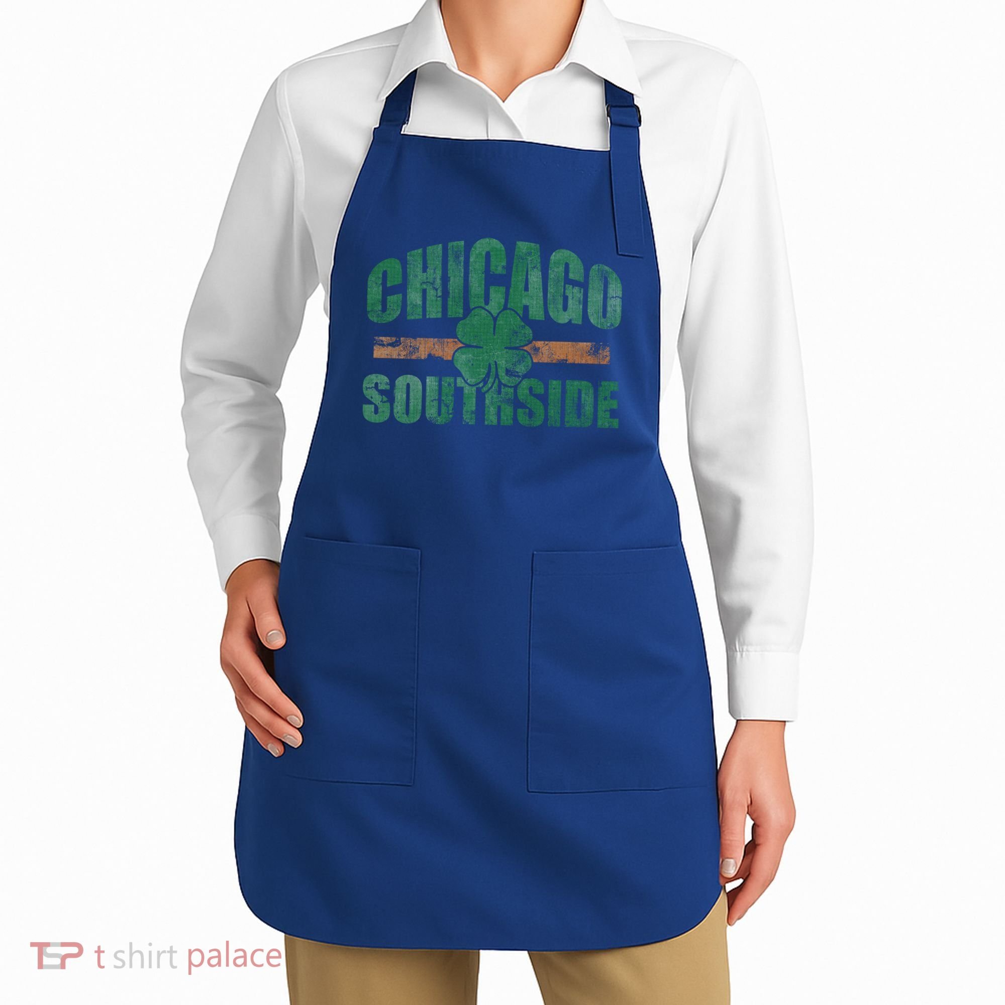 Irish Chicago Southside St Patricks Day Southsider Gift Apron