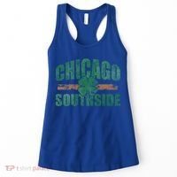 Irish Chicago Southside St Patricks Day Southsider Gift Women's Tank Top thumb 0