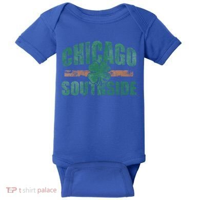 Irish Chicago Southside St Patricks Day Southsider Gift Baby Bodysuit
