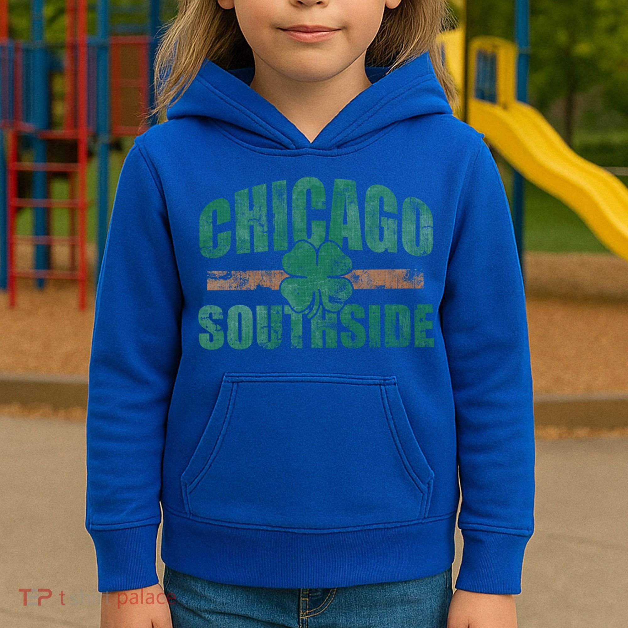 Irish Chicago Southside St Patricks Day Southsider Gift Kids Hoodie