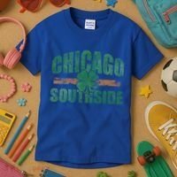 Irish Chicago Southside St Patricks Day Southsider Gift Kids T-Shirt thumb 3