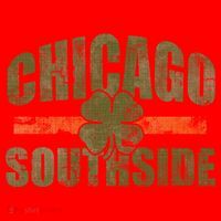 Irish Chicago Southside St Patricks Day Southsider Gift Santa Hat thumb 1