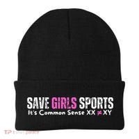 ItS Common Sense Xx Xy Save Girl Sports Beanie thumb 0
