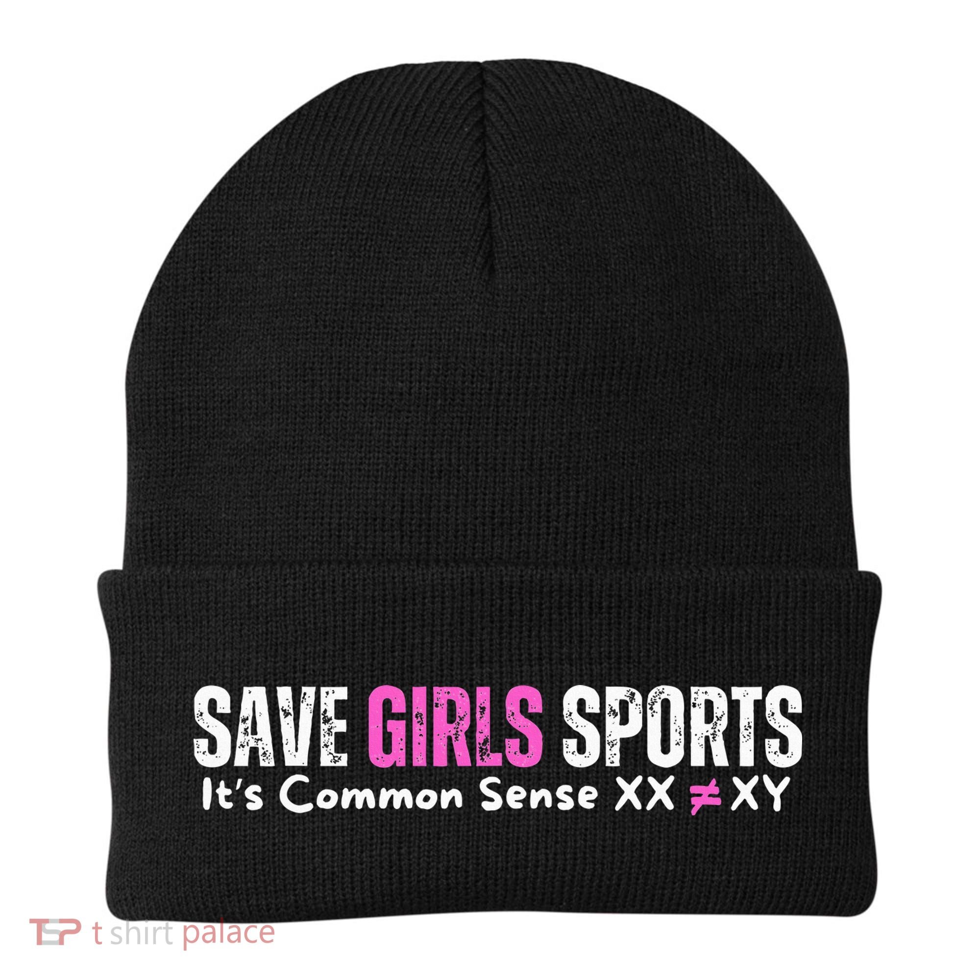 ItS Common Sense Xx Xy Save Girl Sports Beanie