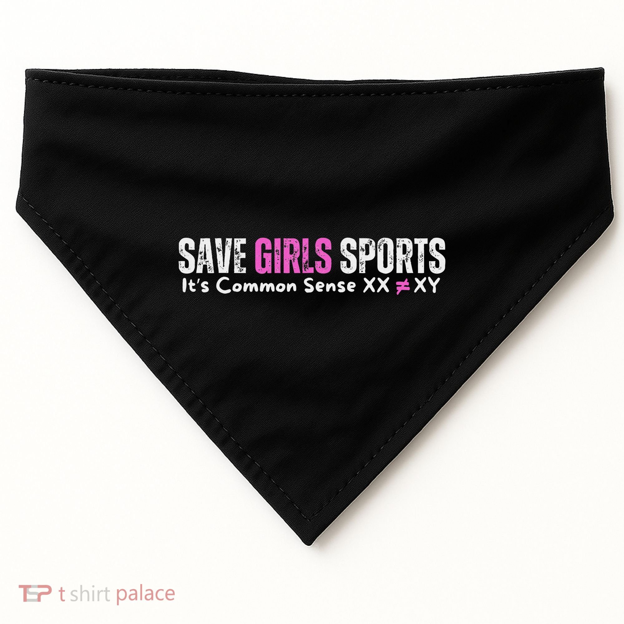 ItS Common Sense Xx Xy Save Sports Sport Lovers USA-Made Doggie Bandana