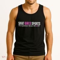 ItS Common Sense Xx Xy Save Sports Sport Lovers Tank Top thumb 3